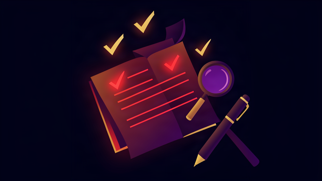 what is copyediting - abstract dark theme illustration